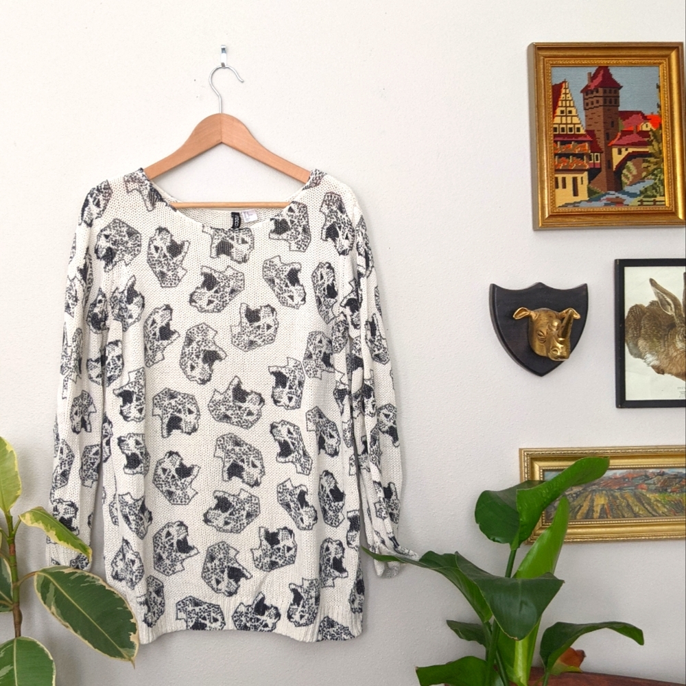 Jaguar Graphic Print Sweater